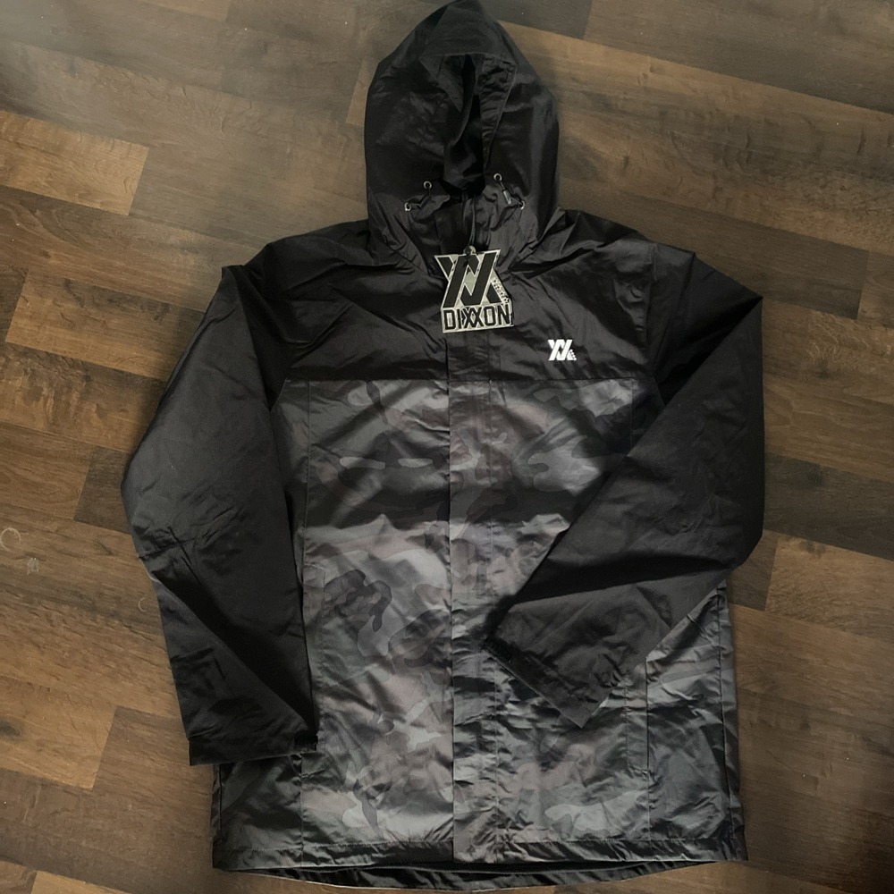 Dixxon Men's Tech Jackets One Black Camo Size‎ Large One Black Size L New NWT